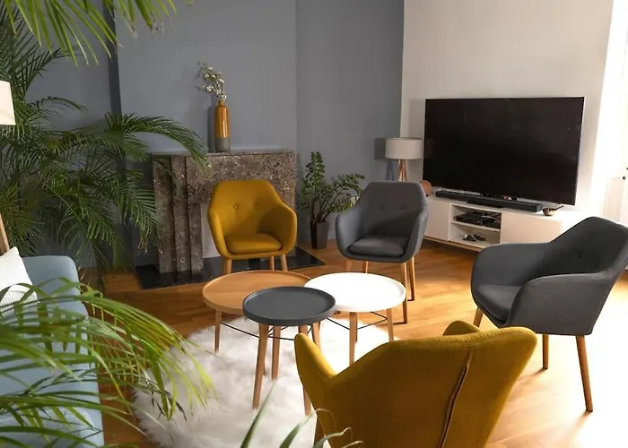 公寓 Cholet, En Centre-ville Et Spacieux, Proche Du Parc Du Puy Dufou